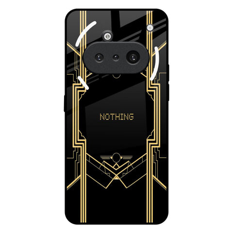 Sacred Logo Nothing Phone 3a Glass Back Cover Online