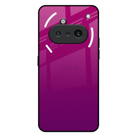 Magenta Gradient Nothing Phone 3a Glass Back Cover Online