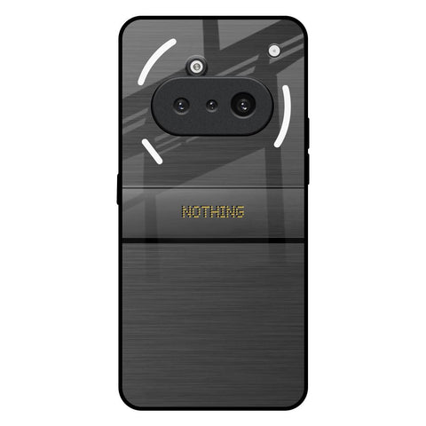 Grey Metallic Glass Nothing Phone 3a Glass Back Cover Online