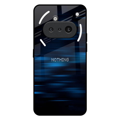 Blue Rough Abstract Nothing Phone 3a Glass Back Cover Online