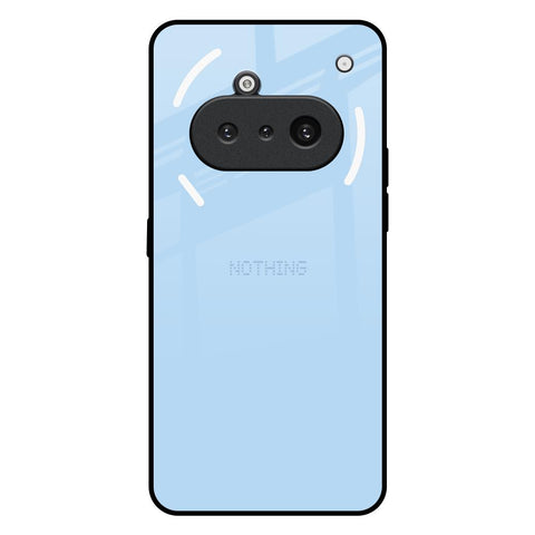Pastel Sky Blue Nothing Phone 3a Glass Back Cover Online