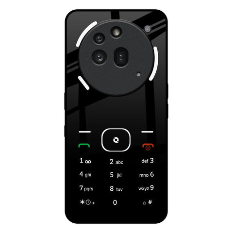 Classic Keypad Pattern Nothing Phone 3a Pro Glass Back Cover Online
