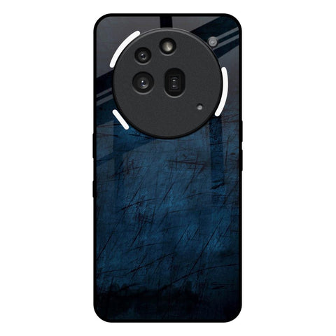 Dark Blue Grunge Nothing Phone 3a Pro Glass Back Cover Online