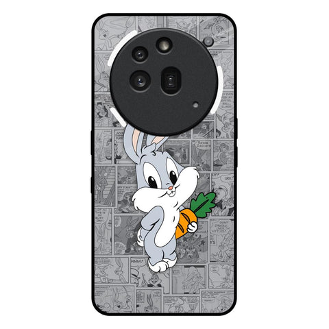 Cute Baby Bunny Nothing Phone 3a Pro Glass Back Cover Online
