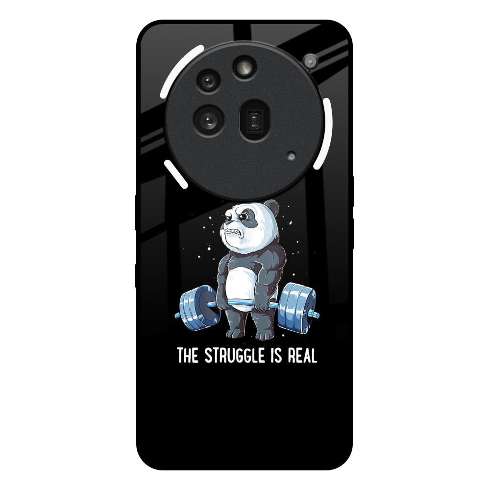 Real Struggle Nothing Phone 3a Pro Glass Back Cover Online