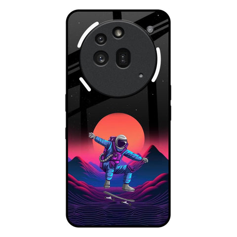 Retro Astronaut Nothing Phone 3a Pro Glass Back Cover Online