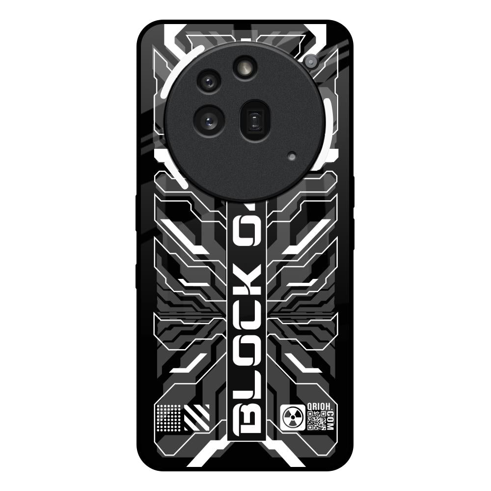 Monochrome Magic Nothing Phone 3a Pro Glass Back Cover Online