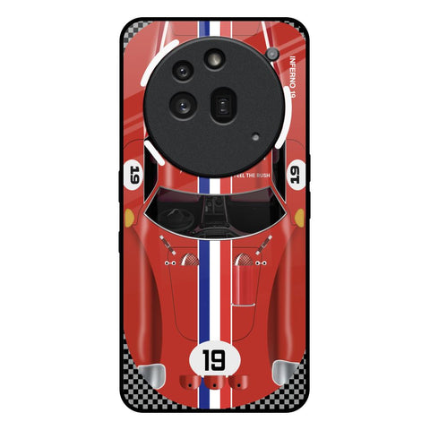 Racing Vintage Nothing Phone 3a Pro Glass Back Cover Online