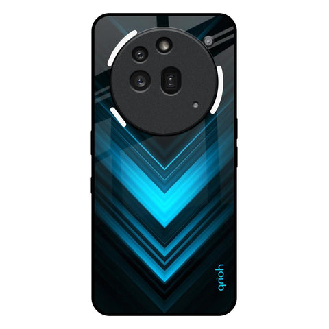 Vertical Blue Arrow Nothing Phone 3a Pro Glass Back Cover Online