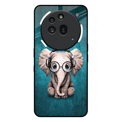 Adorable Baby Elephant Nothing Phone 3a Pro Glass Back Cover Online