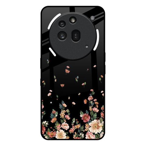 Floating Floral Print Nothing Phone 3a Pro Glass Back Cover Online