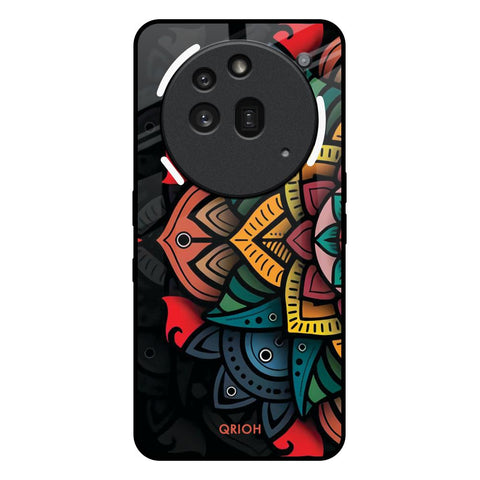 Retro Gorgeous Flower Nothing Phone 3a Pro Glass Back Cover Online