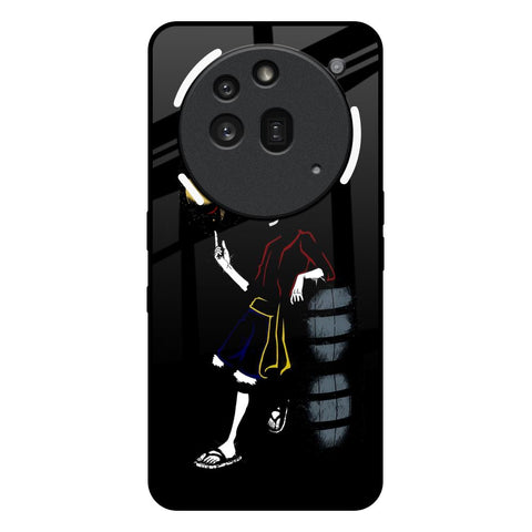 Luffy Line Art Nothing Phone 3a Pro Glass Back Cover Online