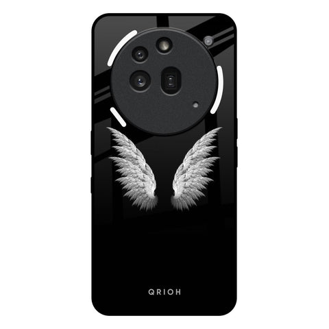 White Angel Wings Nothing Phone 3a Pro Glass Back Cover Online