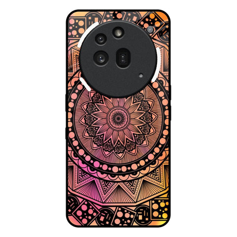 Floral Mandala Nothing Phone 3a Pro Glass Back Cover Online