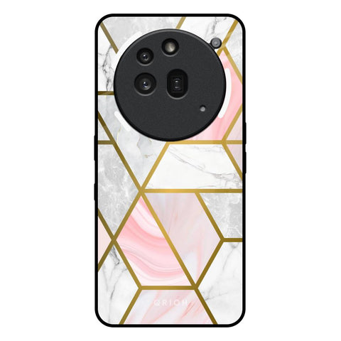 Geometrical Marble Nothing Phone 3a Pro Glass Back Cover Online