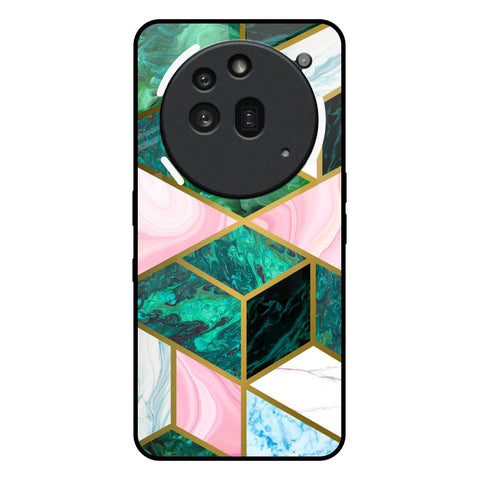 Seamless Green Marble Nothing Phone 3a Pro Glass Back Cover Online