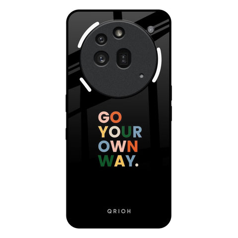 Go Your Own Way Nothing Phone 3a Pro Glass Back Cover Online