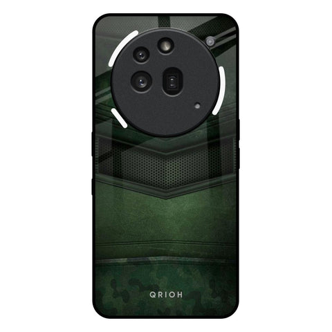 Green Leather Nothing Phone 3a Pro Glass Back Cover Online