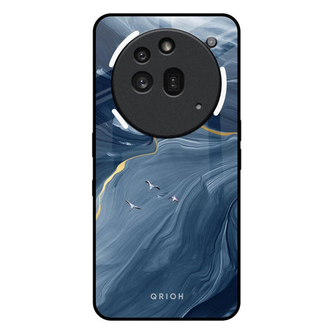 Deep Ocean Marble Nothing Phone 3a Pro Glass Back Cover Online