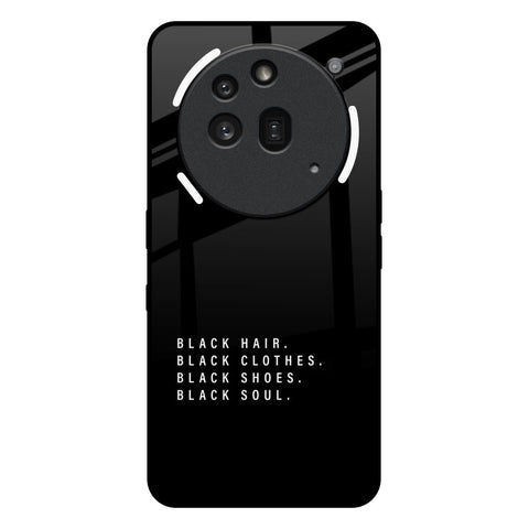 Black Soul Nothing Phone 3a Pro Glass Back Cover Online