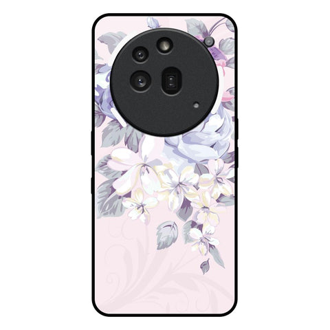 Elegant Floral Nothing Phone 3a Pro Glass Back Cover Online