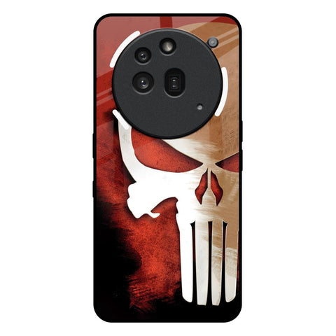 Red Skull Nothing Phone 3a Pro Glass Back Cover Online