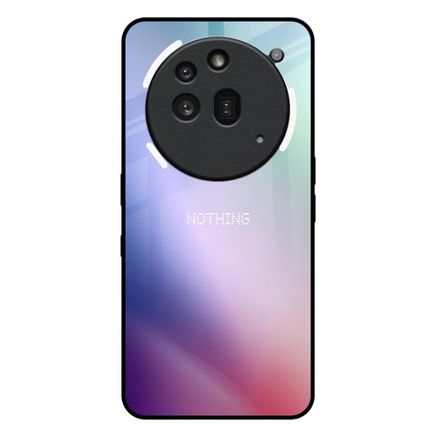 Abstract Holographic Nothing Phone 3a Pro Glass Back Cover Online