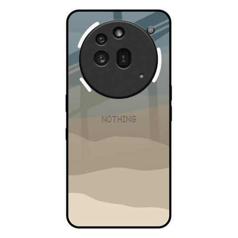 Abstract Mountain Pattern Nothing Phone 3a Pro Glass Back Cover Online