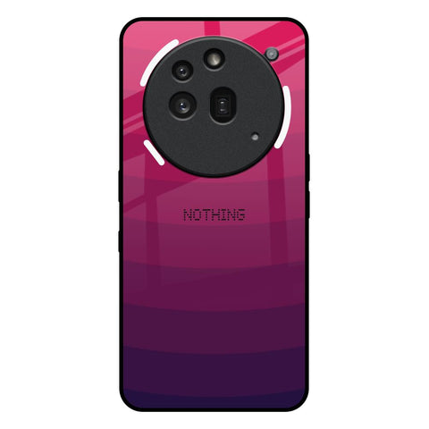 Wavy Pink Pattern Nothing Phone 3a Pro Glass Back Cover Online