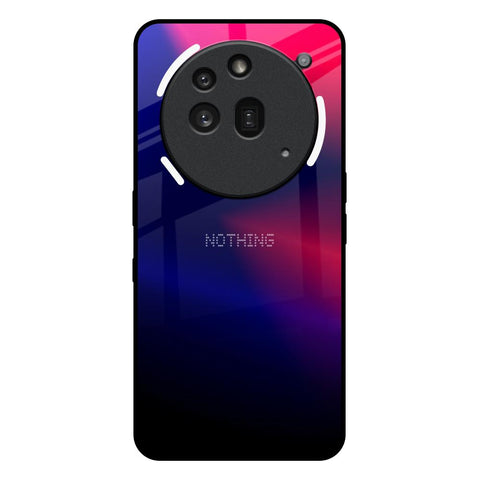 Blue Ombre Nothing Phone 3a Pro Glass Back Cover Online