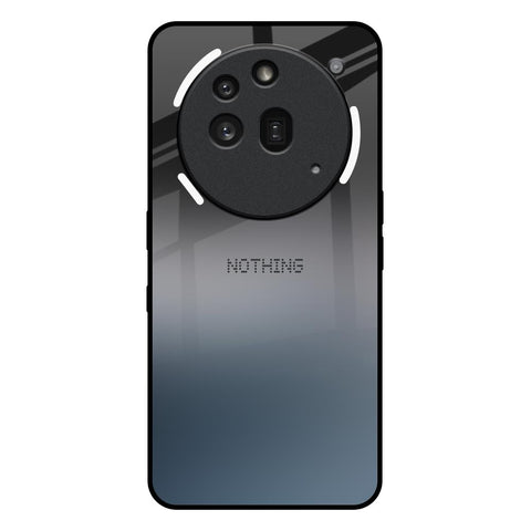 Dramatic Grey Nothing Phone 3a Pro Glass Back Cover Online