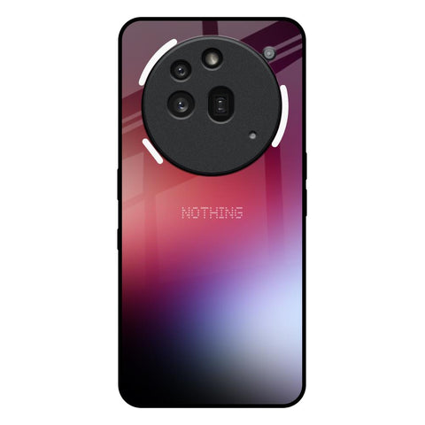 Gaussian Red Nothing Phone 3a Pro Glass Back Cover Online