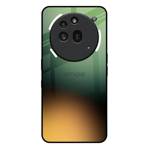 Blurry Forest Nothing Phone 3a Pro Glass Back Cover Online