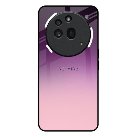 Purple Gradient Nothing Phone 3a Pro Glass Back Cover Online