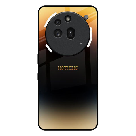 Grainy Yellow Nothing Phone 3a Pro Glass Back Cover Online