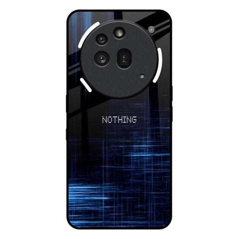 Blue Scratch Nothing Phone 3a Pro Glass Back Cover Online
