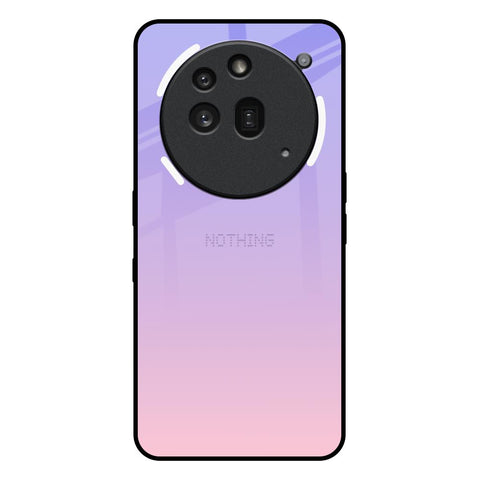 Lavender Gradient Nothing Phone 3a Pro Glass Back Cover Online