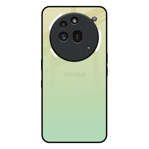 Mint Green Gradient Nothing Phone 3a Pro Glass Back Cover Online