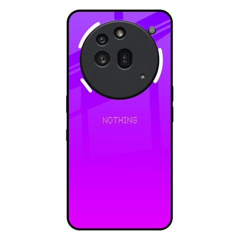 Purple Pink Nothing Phone 3a Pro Glass Back Cover Online