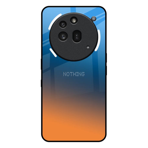 Sunset Of Ocean Nothing Phone 3a Pro Glass Back Cover Online