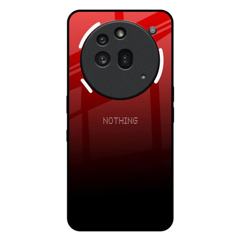 Maroon Faded Nothing Phone 3a Pro Glass Back Cover Online