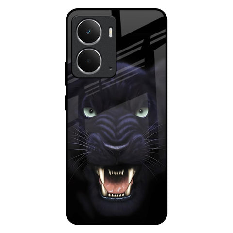 Angry Black Tiger Realme P3 5G Glass Back Cover Online