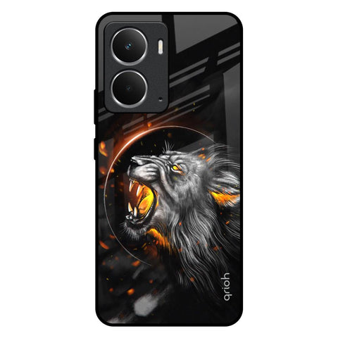 Aggressive Lion Realme P3 5G Glass Back Cover Online