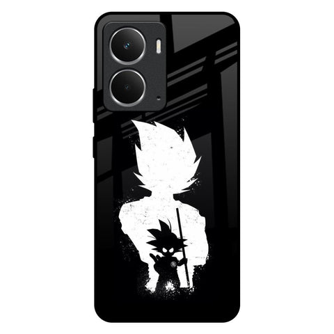Monochrome Goku Realme P3 5G Glass Back Cover Online