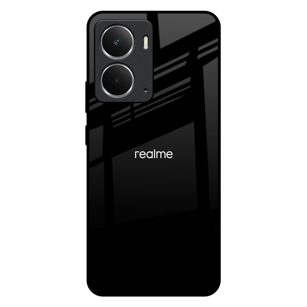 Jet Black Realme P3 5G Glass Back Cover Online