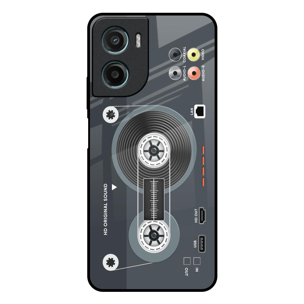 Retro Recorder Motorola G05 Glass Back Cover Online
