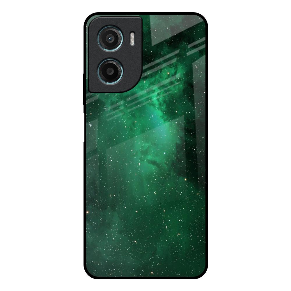 Emerald Firefly Motorola G05 Glass Back Cover Online
