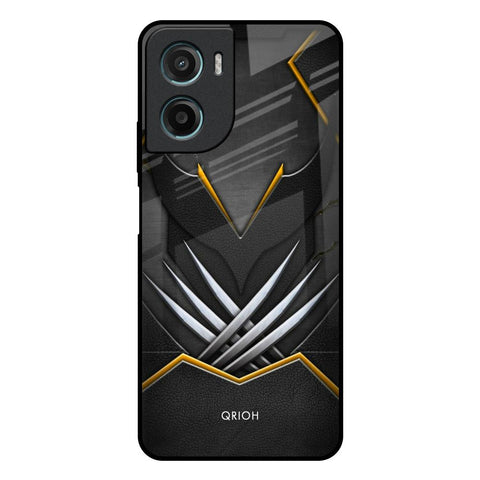 Black Warrior Motorola G05 Glass Back Cover Online