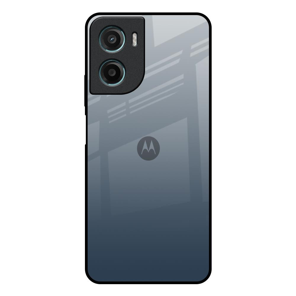 Smokey Grey Color Motorola G05 Glass Back Cover Online